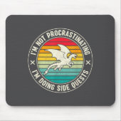 I'm Not Procrastinating I'm Doing Side Quests Drag マウスパッド (正面)