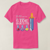I'm not procrastinating i'm doing Side Quests MMOG Tシャツ (デザイン正面)