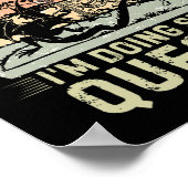 I'm Not Procrastinating I'm Doing Side Quests Retr ポスター (角)