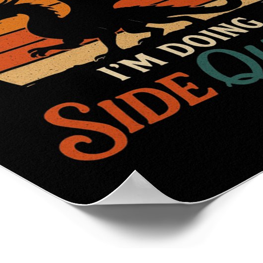 I'm Not Procrastinating I'm Doing Side Quests Retr ポスター (角)