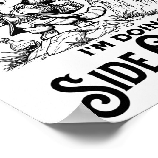I'm Not Procrastinating I'm Doing Side Quests Rpg  ポスター (角)