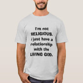 I'm Not Religious John 3:16 Tシャツ (正面)