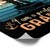 Im Not Retired Im A Professional Grandpa Fathers D ポスター (角)