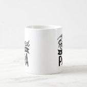 I'm Not Retired I'm a Professional Papa コーヒーマグカップ (中央)