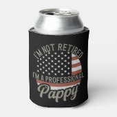 I'm not Retired I'm a Professional Pappy 缶クーラー (缶正面)