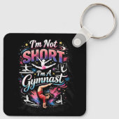 I'm Not Short, I'm A Gymnast キーホルダー (裏面)