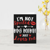 I'm Not Siled My Mimi Loves Me Family Reunion Matc カード (黄色い花)