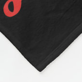 I'm Not Siled My Papa Loves Me Daughter Son Family フリースブランケット (角)