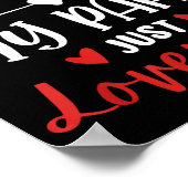 I'm Not Siled My Papa Loves Me Daughter Son Family ポスター (角)