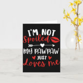 I'm Not Siled My Pawpaw Loves Me Family Reunion Ma カード (黄色い花)