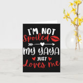 I'm Not Siled My Yaya Loves Me Family Reunion Matc カード (黄色い花)