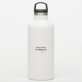 I'm not sleeping, I'm resting my eyes シール