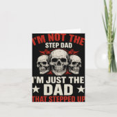 I'm Not The Step Dad I'm Dad That Stepped Up Fathe カード (正面)