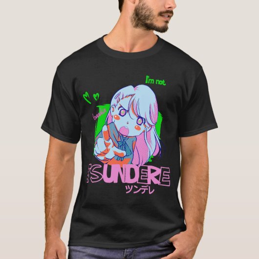 i'm not Tsundere Tシャツ (正面)