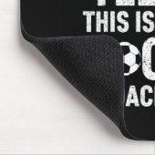 I'm Not Yelling This Is Just My Soccer Coach Voice マウスパッド (コーナー)