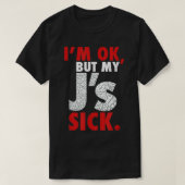 Im Okが私のJsシックスニーカーのヘッドシャツ1864.png Tシャツ (デザイン正面)