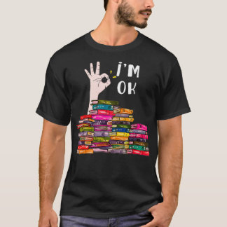 Im Okの本読愛好家Bookworm Funn Tシャツ