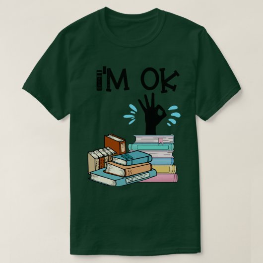 Im Okブック6 Tシャツ (デザイン正面)