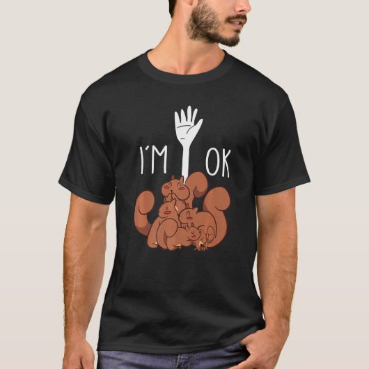 I'm Okリスパパ Tシャツ (正面)