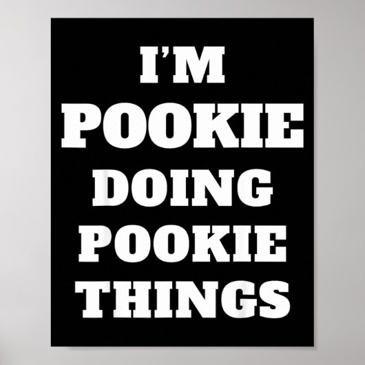 I'm Okie Doing Okie Things Aesthetic Slang Viral G ポスター (正面)