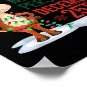 I'm Only A Morning Person On Christmas Pajamas  ポスター (角)