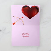 I'm Out to Get You Valentine's Day Card  シーズンカード (内部)