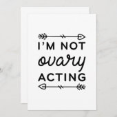 I'm Ovary演技 サンキューカード (正面/裏面)