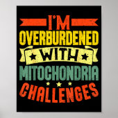I'm Overburdened With Mitochondria Challenges ポスター (正面)
