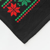 I'm Participating Leave Me Alone Ugly Christmas Sw フリースブランケット (角)