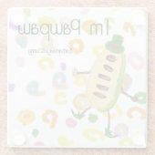 I'm Pawpaw ガラスコースター (裏面)