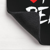 I'm Peace Funny Couples Tee Valentine's Day Couple マウスパッド (コーナー)