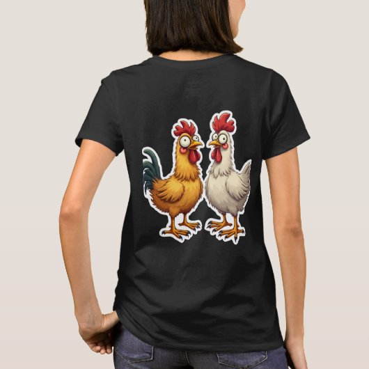 Im-Peck-able chicks Tシャツ (裏面)