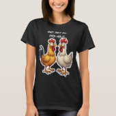 Im-Peck-able chicks Tシャツ (正面)