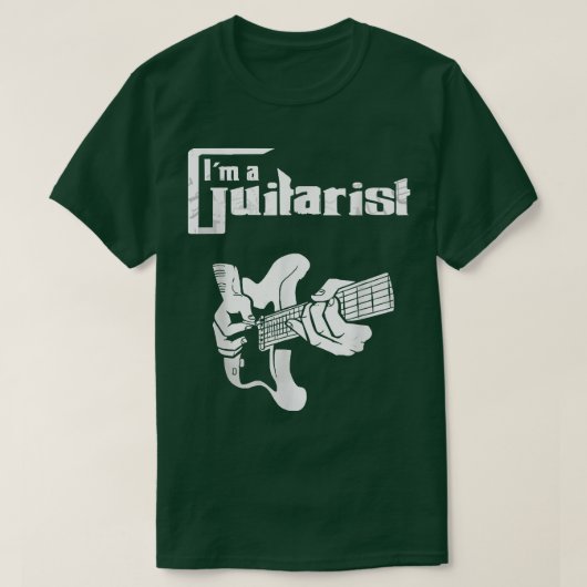 Im Playing Guitar REGuitarist tee Gift For Mens Da Tシャツ (デザイン正面)