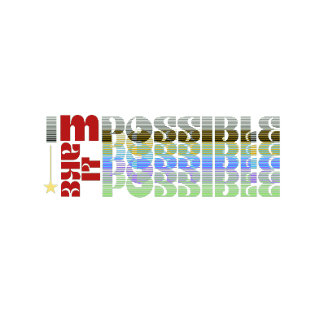 I'm Possible Motivational Typography トライブレンドTシャツ