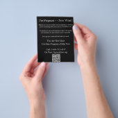 I'm Pregnant - Now What? チラシ (手)