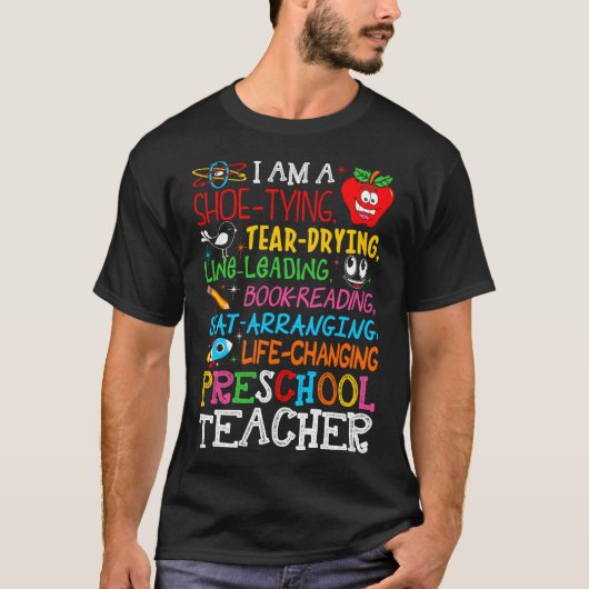 Im Preschool Teacher Tshirt Tシャツ (正面)