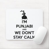 Im Punjabi And We Dont Keep Calm Baby  マウスパッド (マウス)