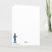 I'm Quackers for you カード (裏面)