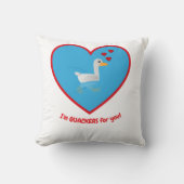 I'm Quackers for you クッション (正面)