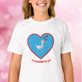 I'm Quackers for you Tシャツ