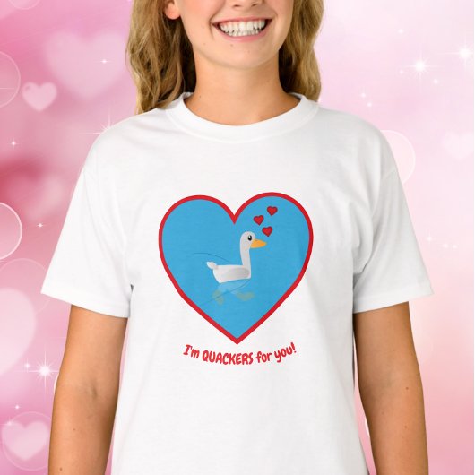 I'm Quackers for you Tシャツ