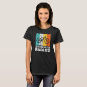 I'm rarely bikeless funny cyclist bike wheel Premi Tシャツ (正面フル)