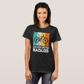 I'm rarely bikeless funny cyclist bike wheel tシャツ (正面フル)