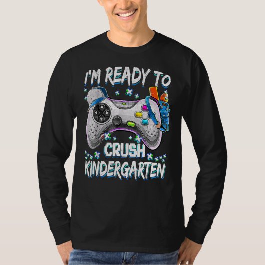 I'm Ready Crush幼稚園新学期ビデオ Tシャツ (正面)