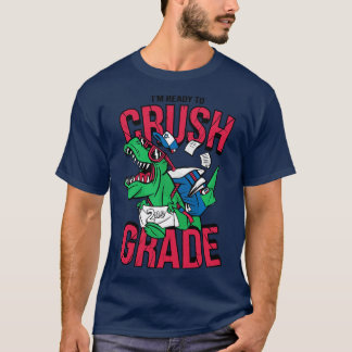 Im Ready to Crush 2nd Grade Funny Back to School T Tシャツ