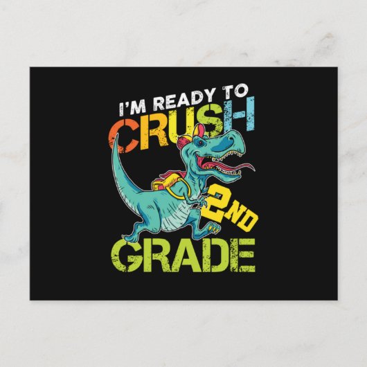 Im Ready To Crush 2nd Second Grade Student Second  ポストカード (正面)