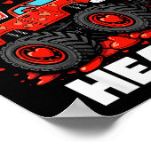 I'm Ready To Crush 67 Hearts Truck Valentines Day  ポスター (角)