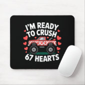 I'm Ready To Crush 67 Hearts Truck Valentines Day  マウスパッド (マウス)