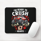 I'm Ready To Crush 67 Hearts Truck Valentines Day  マウスパッド (マウス)